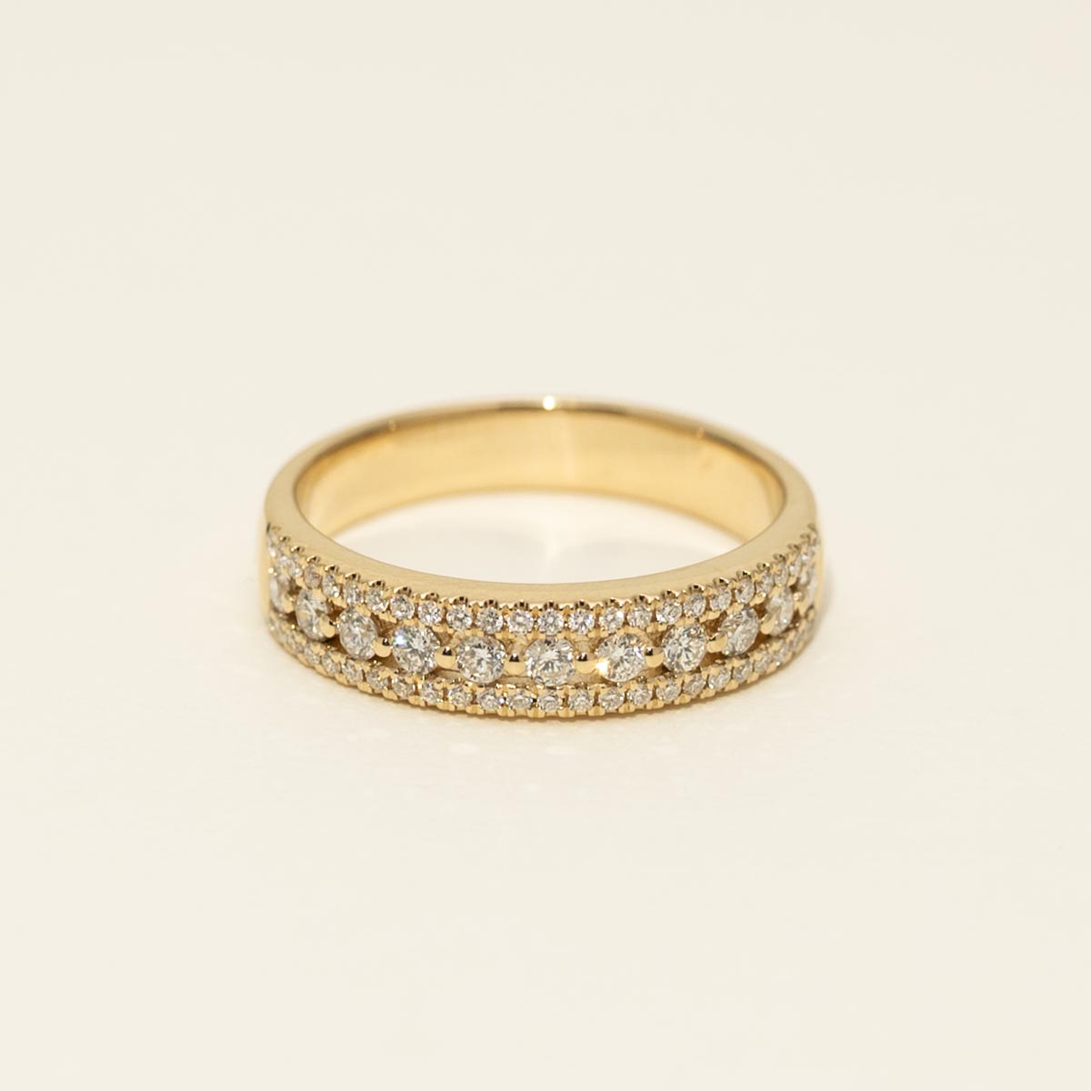 Diamond Fashion Ring in 14kt Yellow Gold (1/2ct tw)