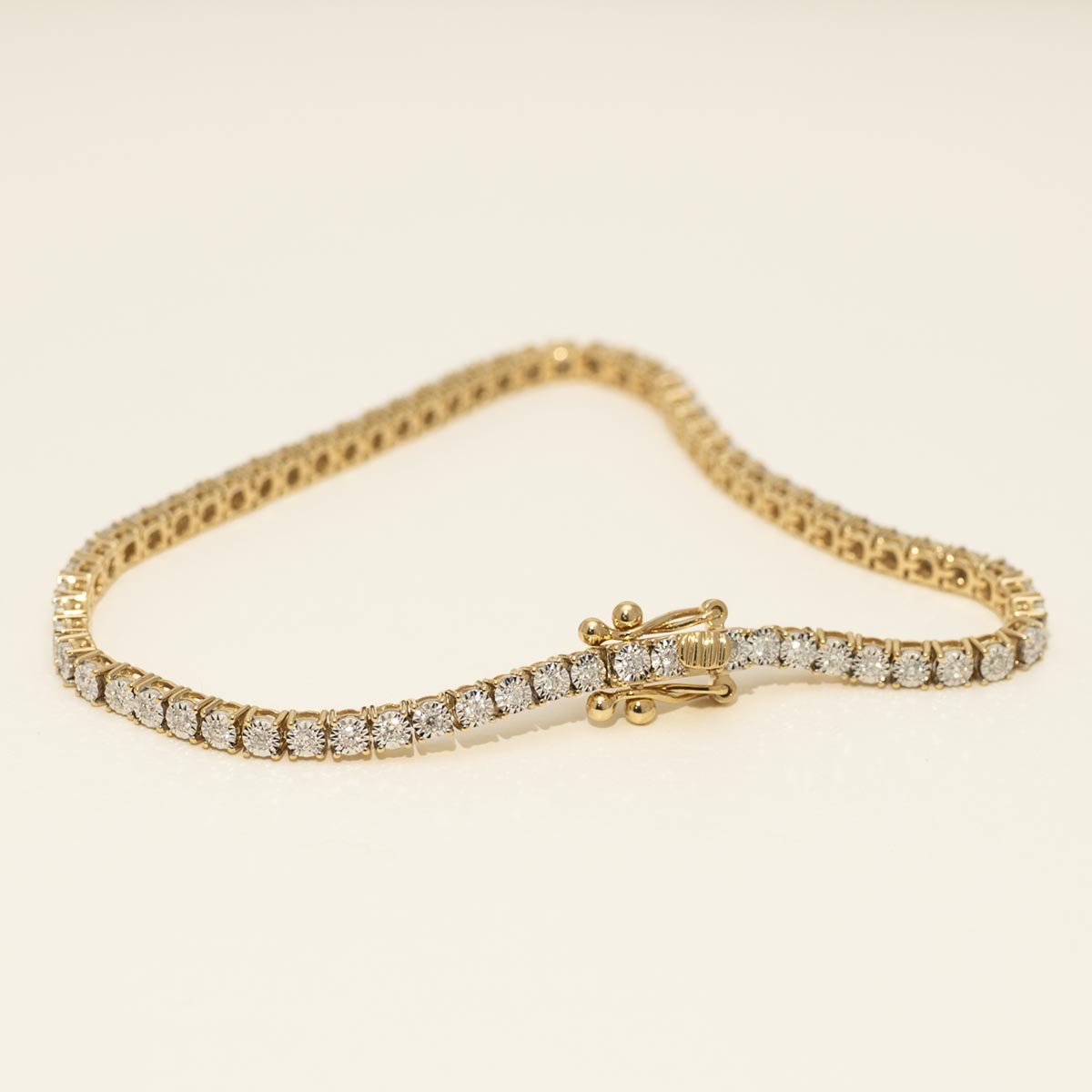 Diamond Tennis Bracelet in 14kt Yellow Gold (3/4ct tw)