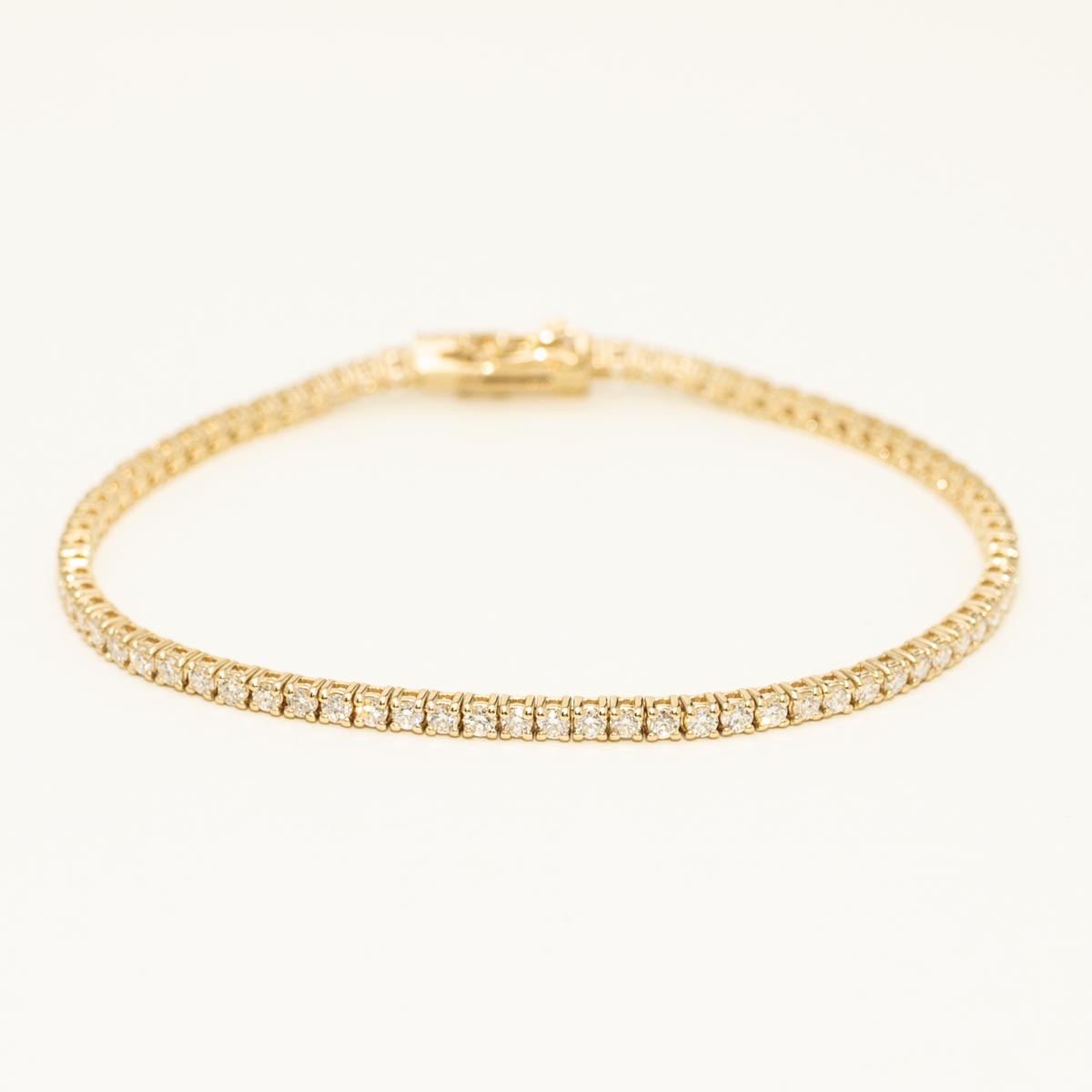 Diamond Tennis Bracelet in 14kt Yellow Gold (2 3/8ct tw)