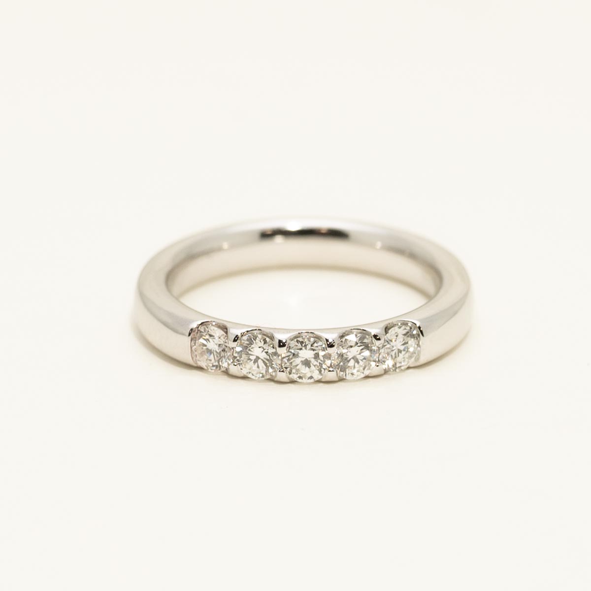 Memoire Odessa Wedding Band in 18kt White Gold (1/2ct tw)
