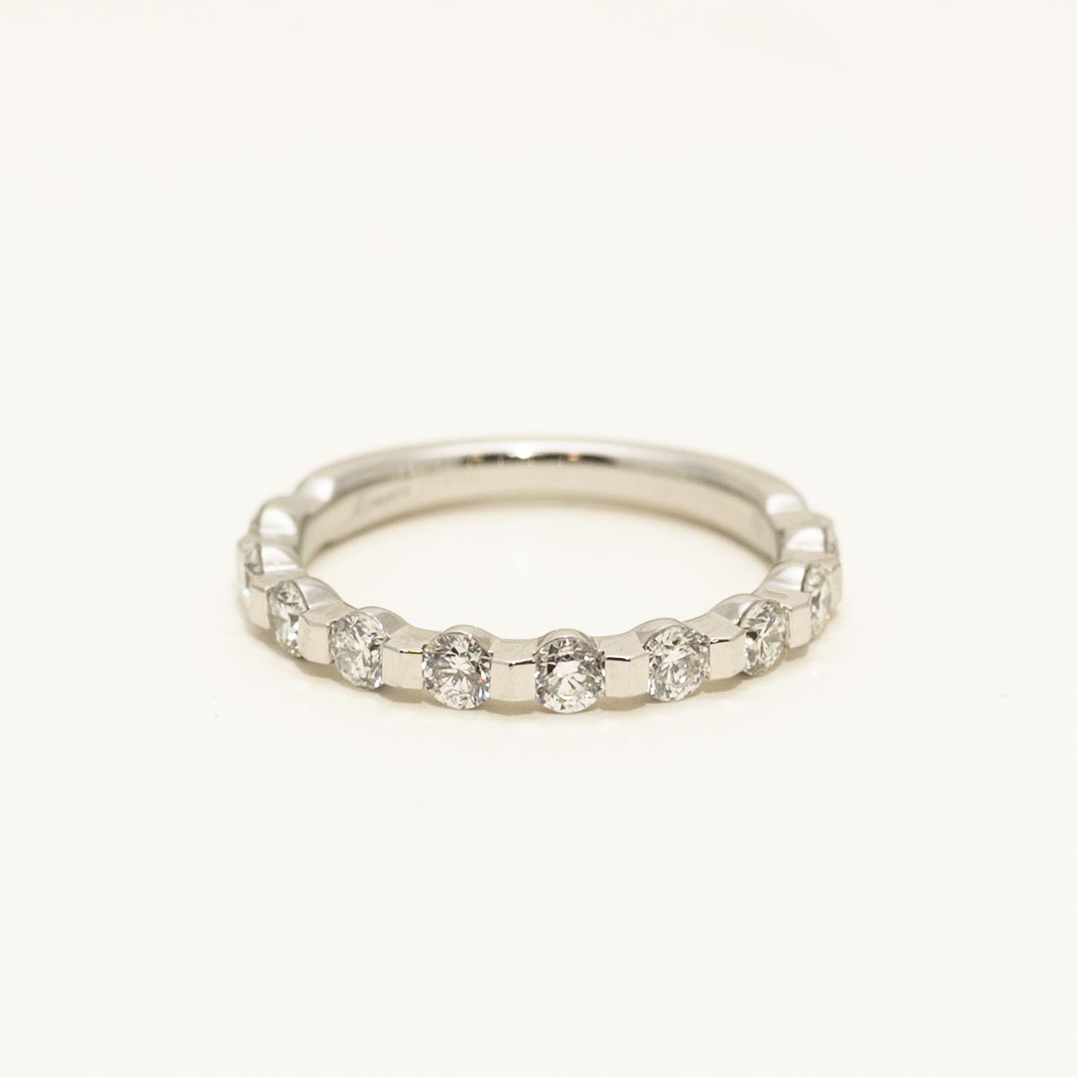 Memoire Precious Prong Diamond Band in Platinum (3/4ct tw)