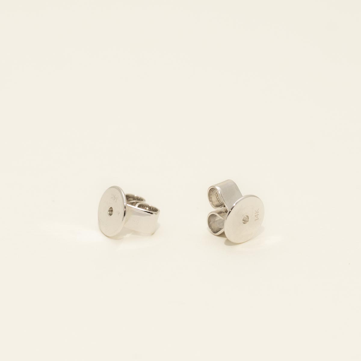 Cushion Cut Montana Sapphire Halo Earrings in 14kt White Gold with Diamonds (1/4ct tw)