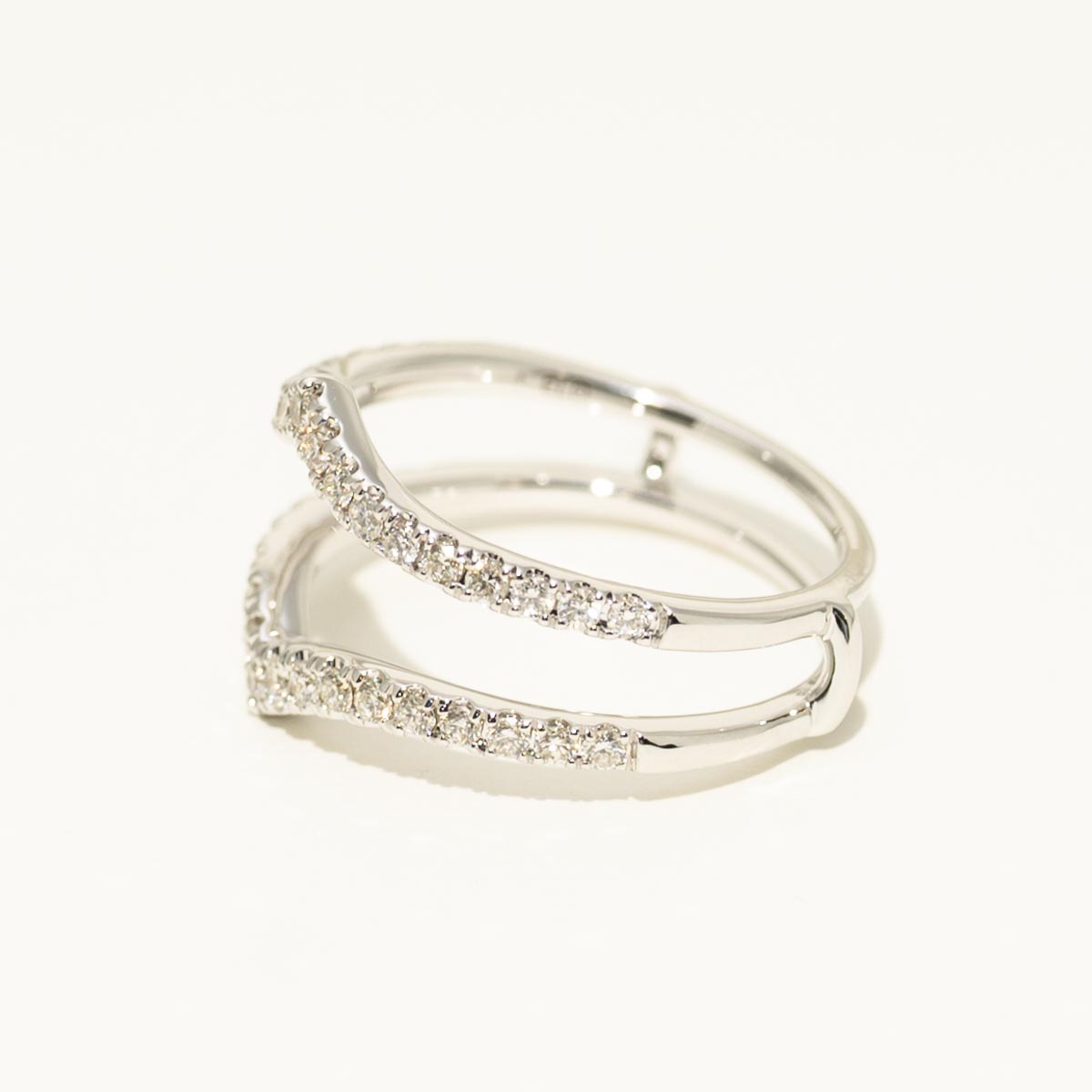 Diamond Curve Insert in 14kt White Gold (1/2ct tw)