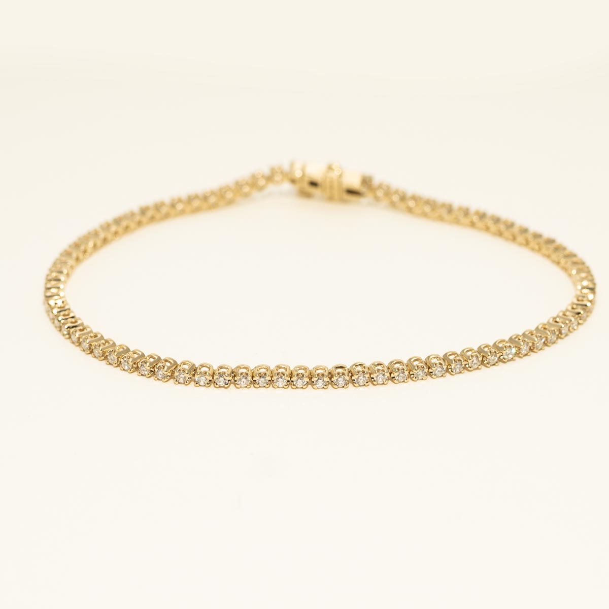 Diamond Tennis Bracelet in 14kt Yellow Gold (1ct tw)
