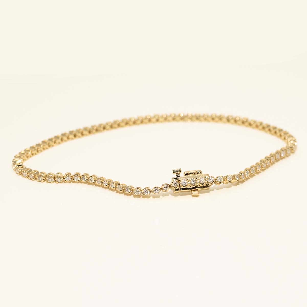 Diamond Tennis Bracelet in 14kt Yellow Gold (1ct tw)