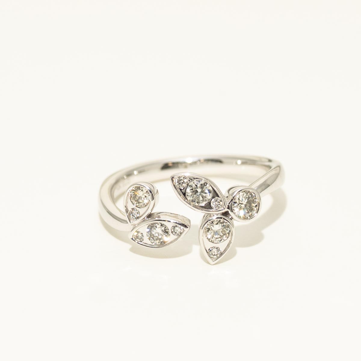 Diamond Fashion Ring in 14kt White Gold (3/8ct tw)