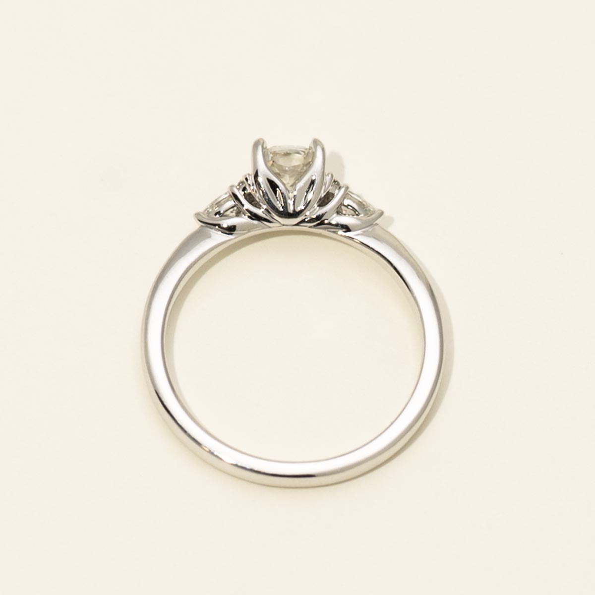 Cushion Cut Diamond Engagement Ring in 14kt White Gold (5/8ct tw)