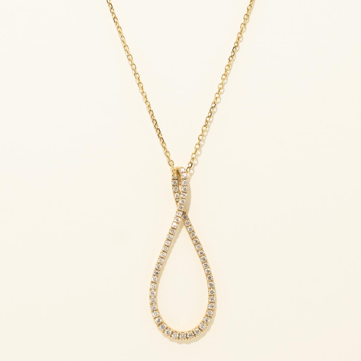 Diamond Fashion Necklace in 14kt Yellow Gold (1/4ct tw)