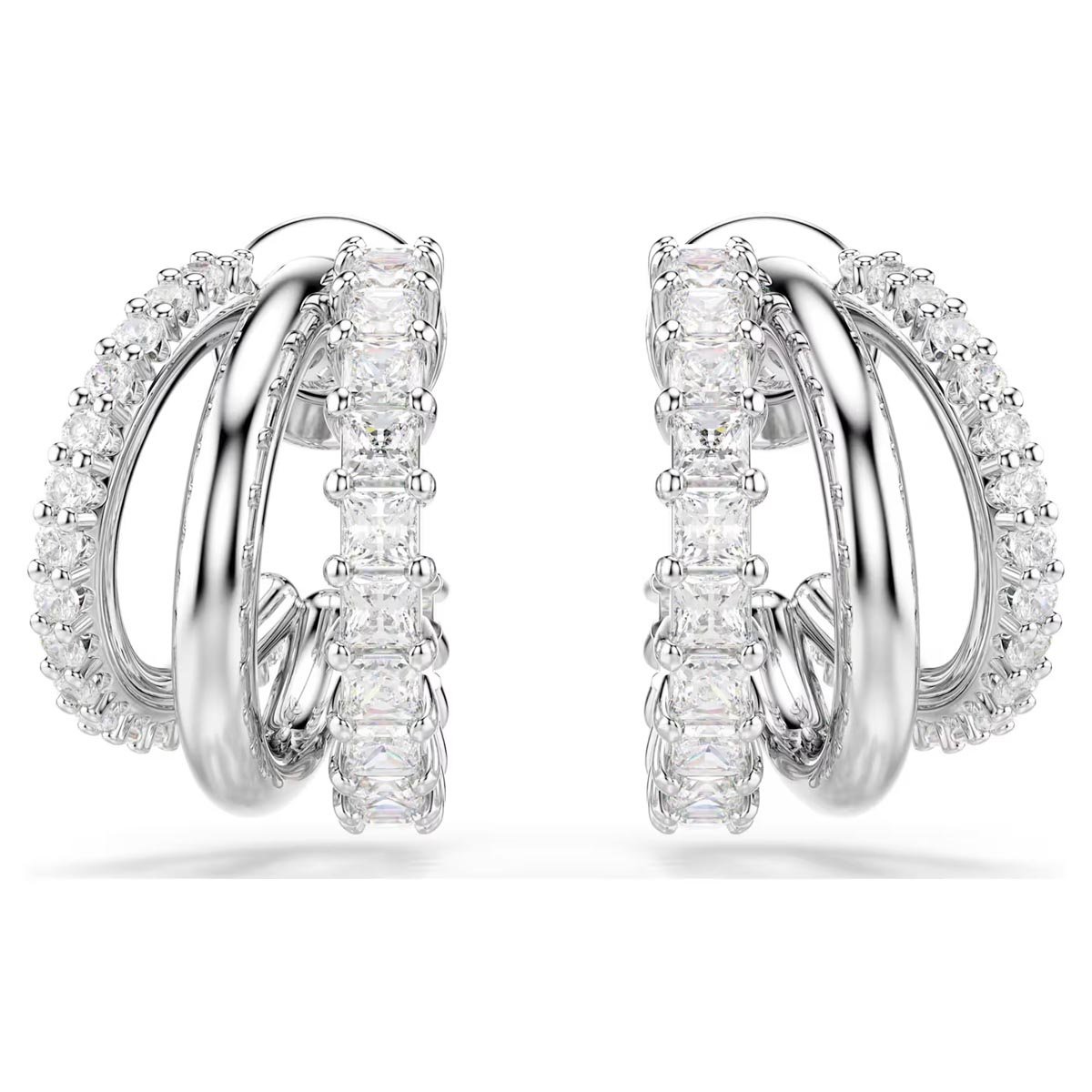 Swarovski Hyperbola Hoop Earrings