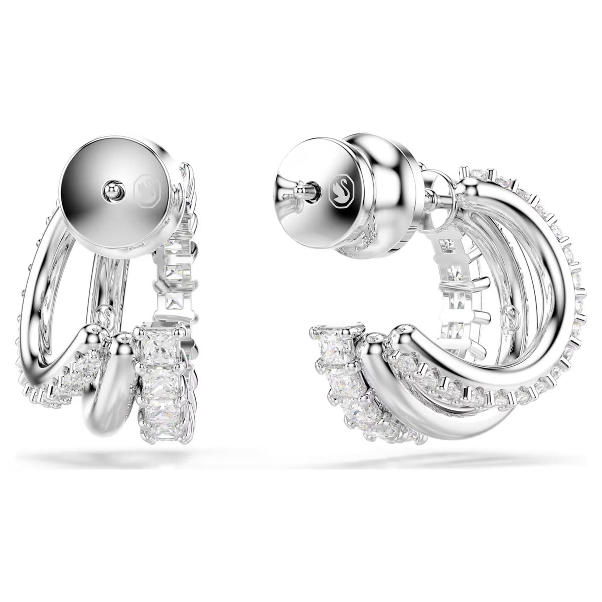 Swarovski Hyperbola Hoop Earrings