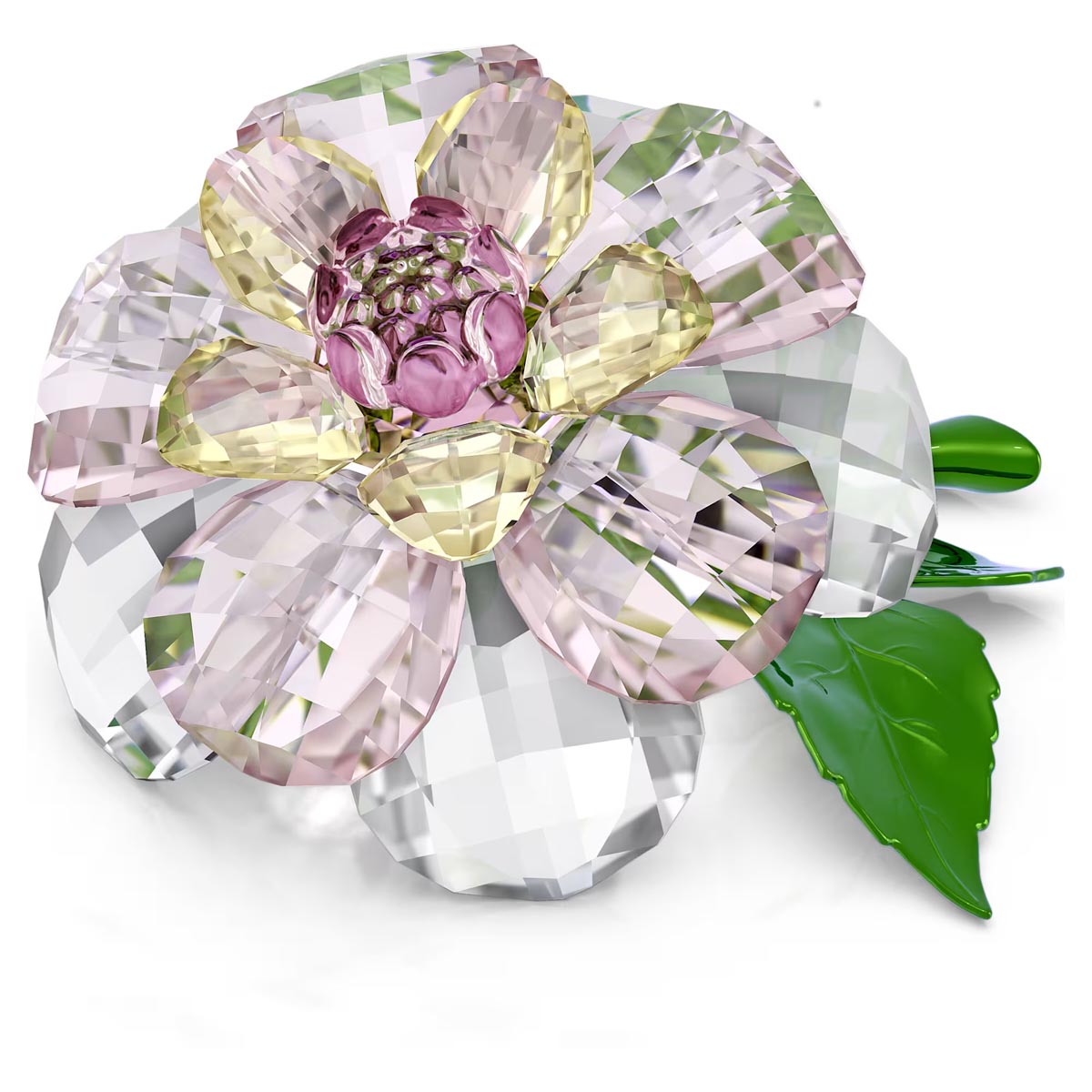 Swarovski Crystal Florere Camellia Figurine