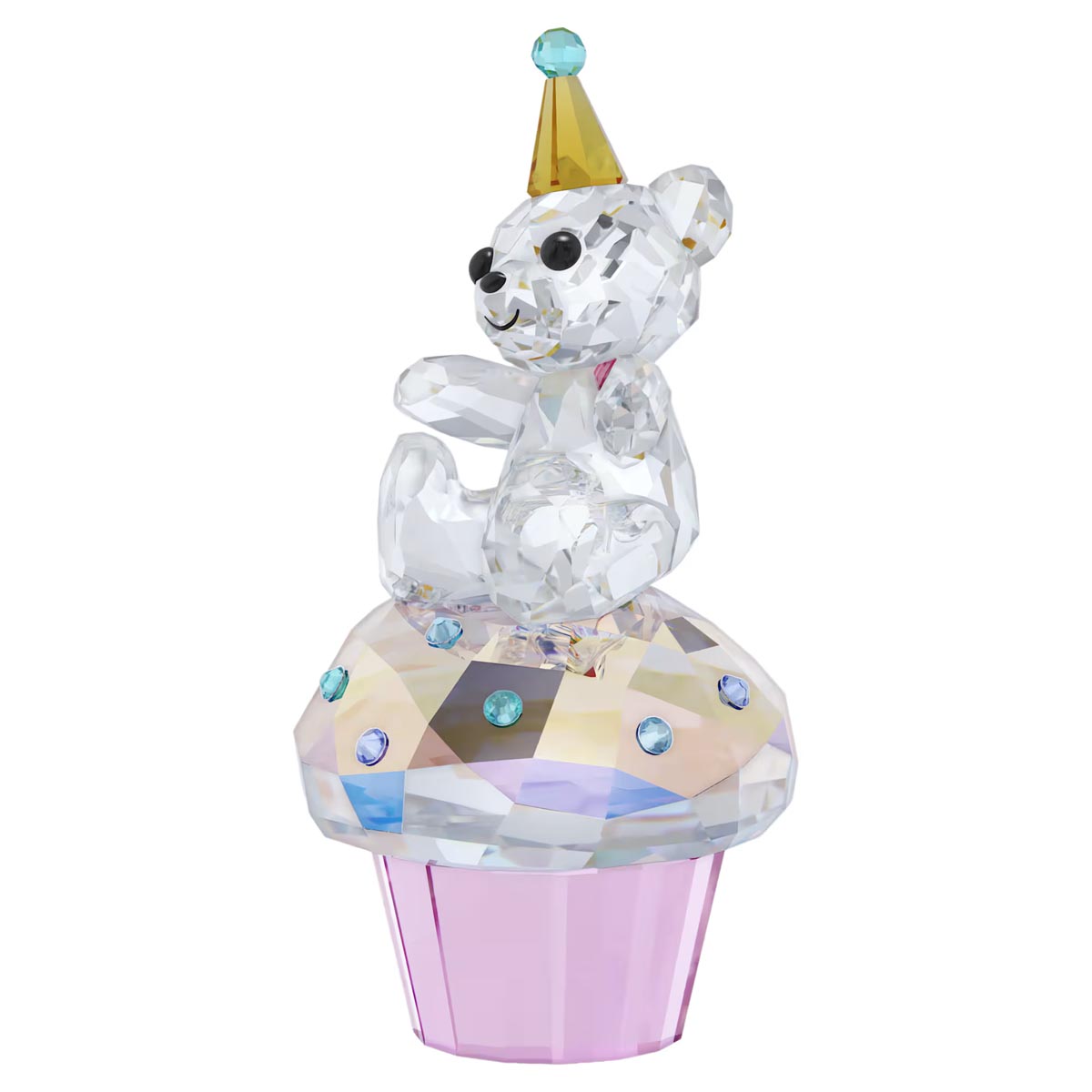 Swarovski Crystal Kris Bear Sweet Celebration Figurine
