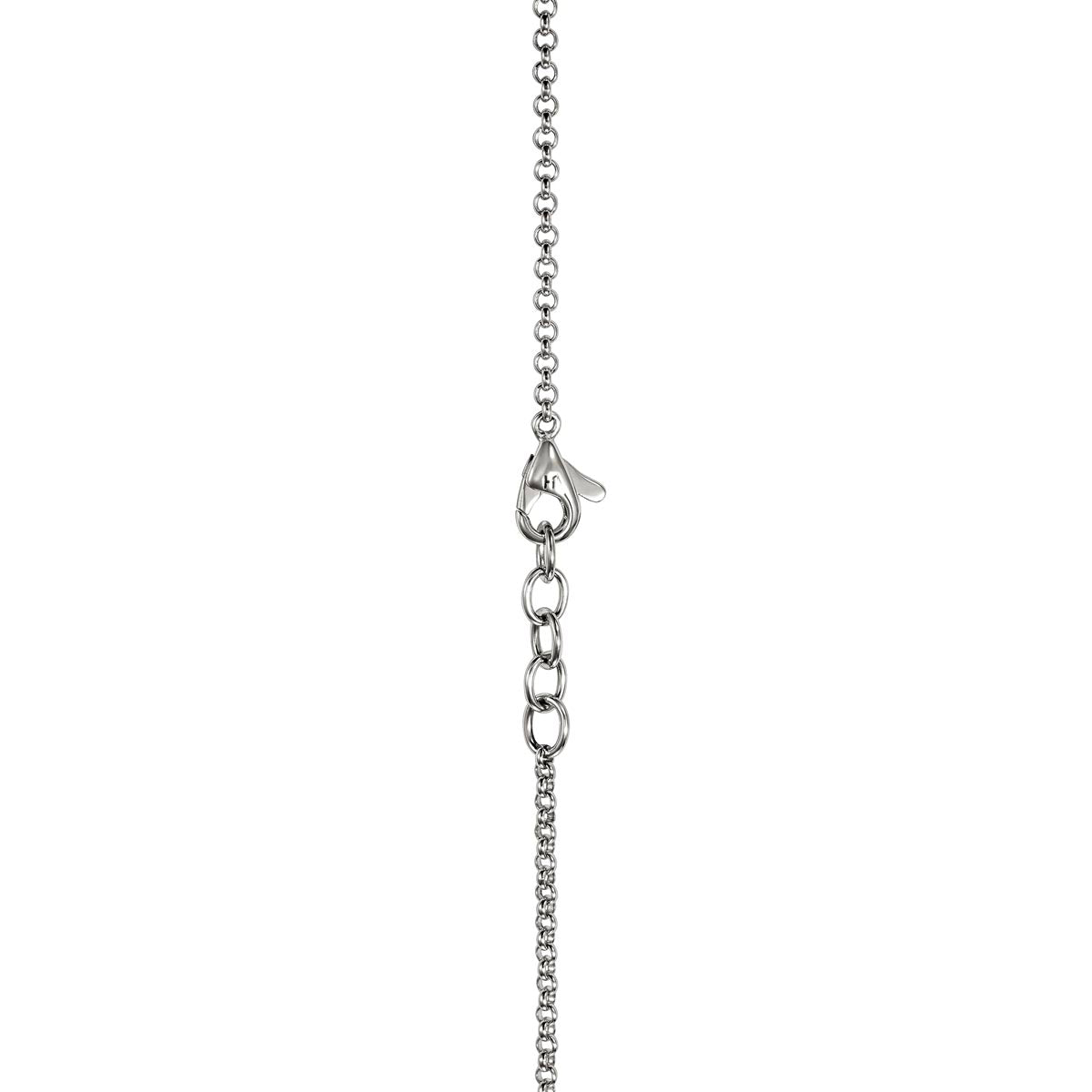 John Hardy Essentials Interlinking Circle Bracelet in Sterling Silver and 14kt Yellow Gold