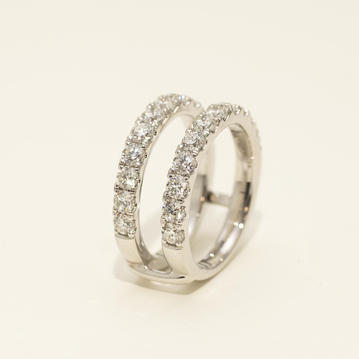 Diamond Band Insert in 14kt White Gold (2ct tw)