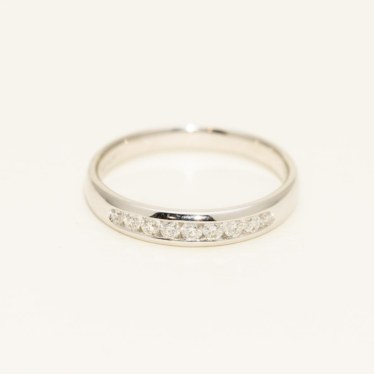Diamond Wedding Band in 14kt White Gold (1/4ct tw)
