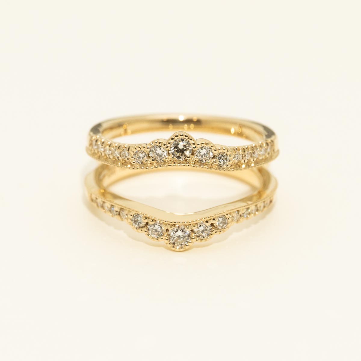 Diamond Wedding Ring Insert in 14kt Yellow Gold (1/2ct tw)