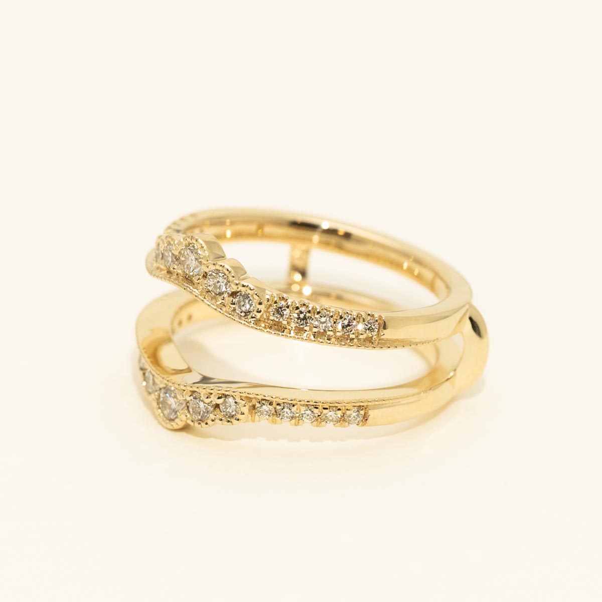 Diamond Wedding Ring Insert in 14kt Yellow Gold (1/2ct tw)