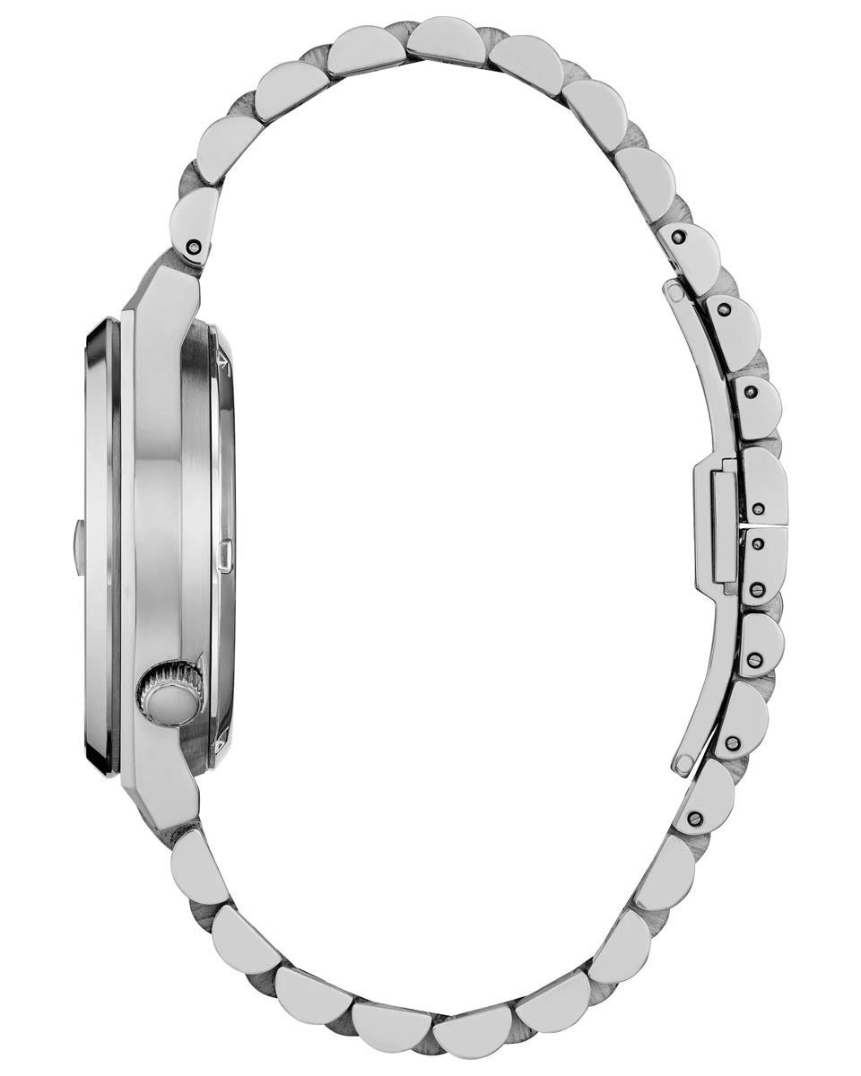 Citizen Tsuyosa Watch with Black Dial and Stainless Steel Bracelet (40mm and automatic movement)