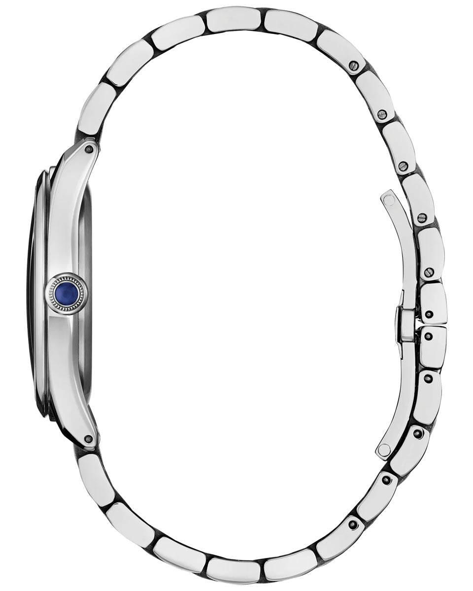 Citizen Classic Watch with Mother of Pearl Dial and Stainless Steel Bracelet (33mm and eco drive movement)