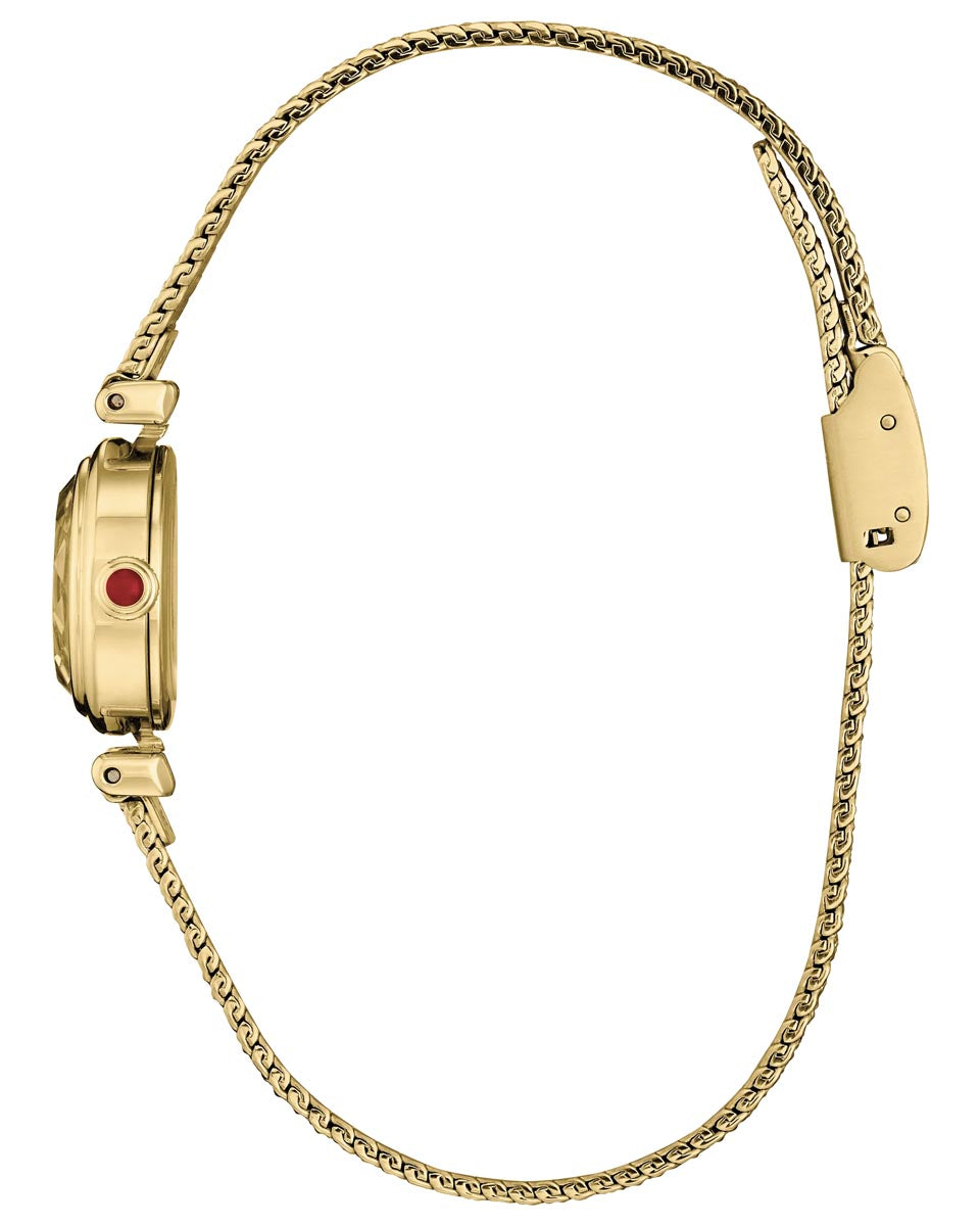 Citizen Fio Watch with Champagne Dial and Gold Tone Stainless Steel Bracelet (18mm and eco drive movement)