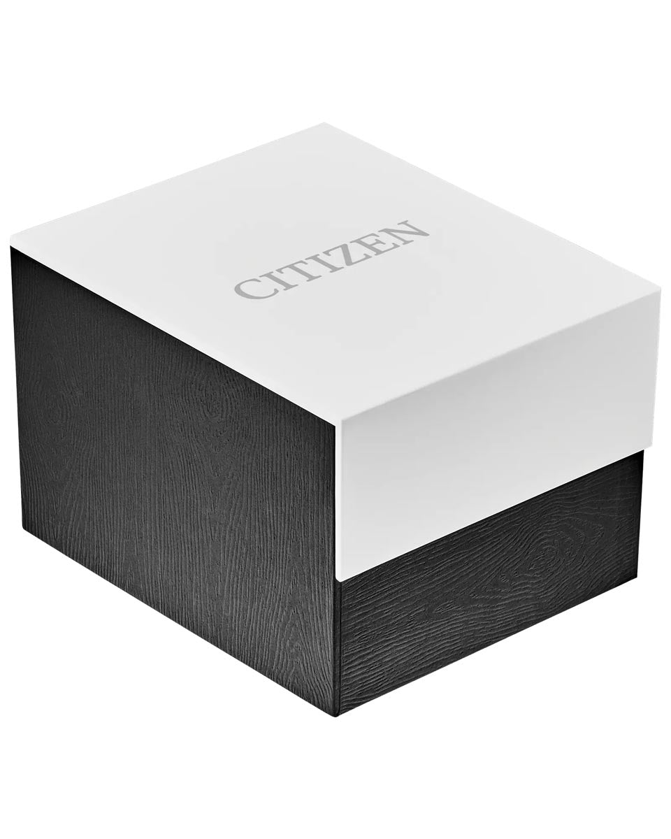 Citizen Terra Force Watch with Blue Dial and Stainless Steel Bracelet (43mm and eco drive movement)