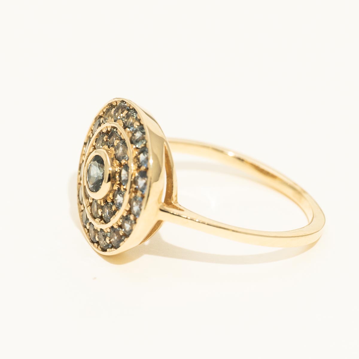 Parlé Montana Sapphire Ring in 14kt Yellow Gold