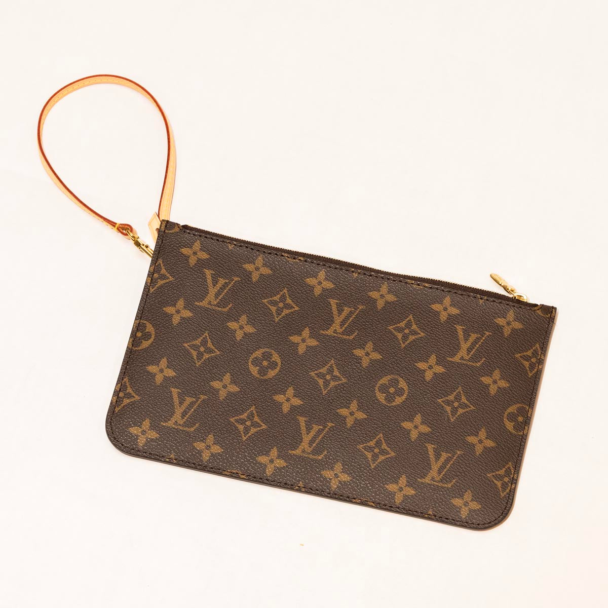 Pre Owned Louis Vuitton Monogram MM Canvas Neverfull Pouch