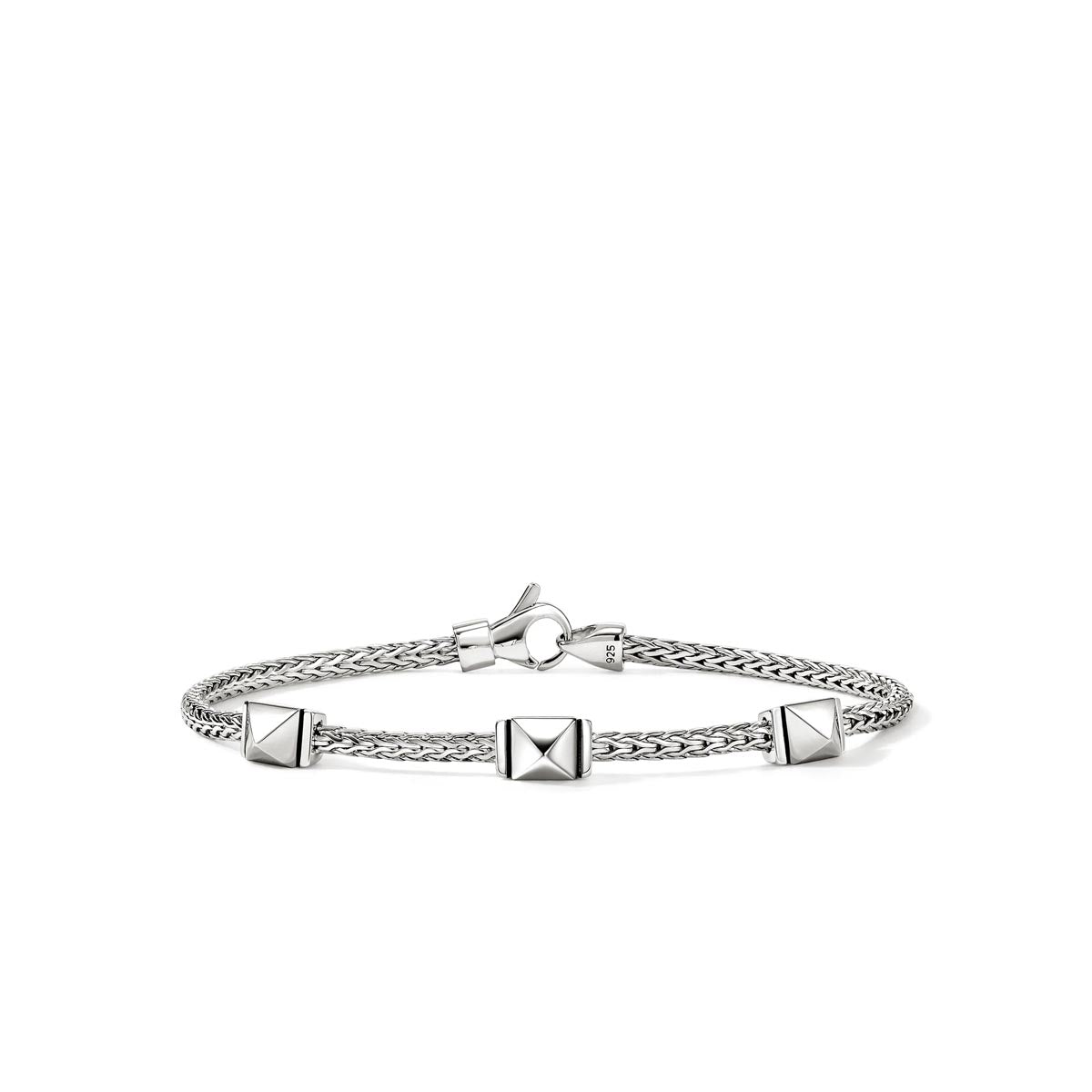 John Hardy Icon Stud Stationary Bracelet in Sterling Silver