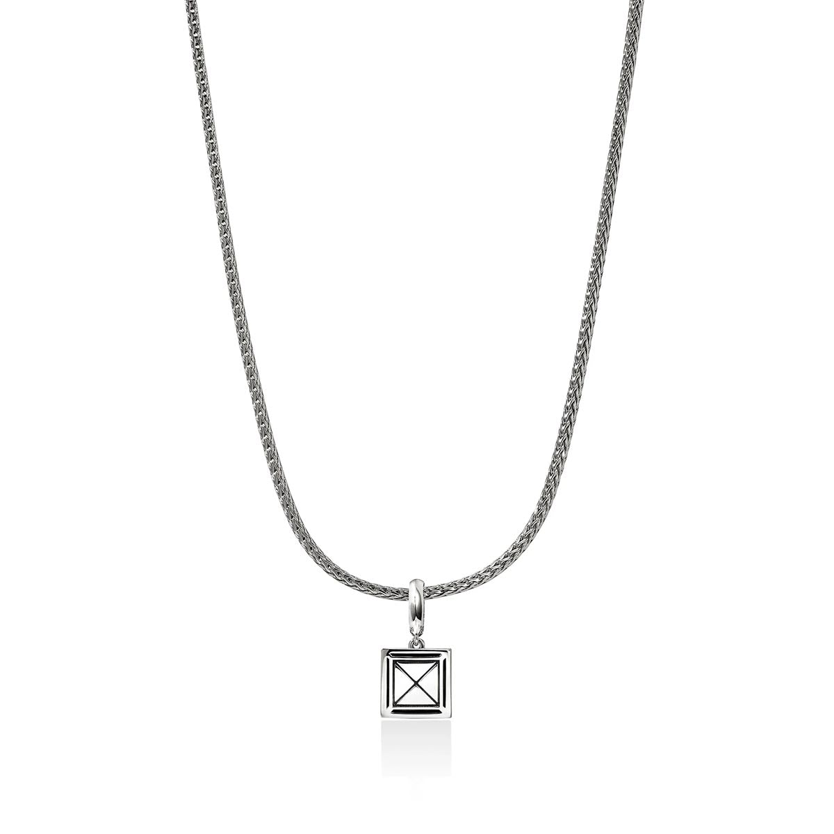 John Hardy Icon Stud Necklace in Sterling Silver and 14kt Yellow Gold