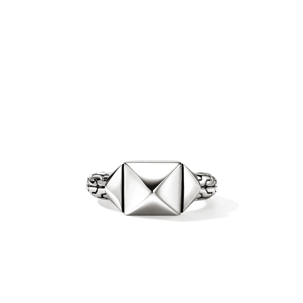 John Hardy Icon Stud Ring in Sterling Silver