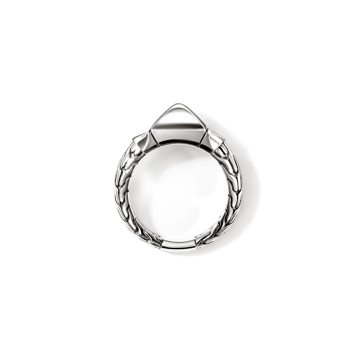 John Hardy Icon Stud Ring in Sterling Silver