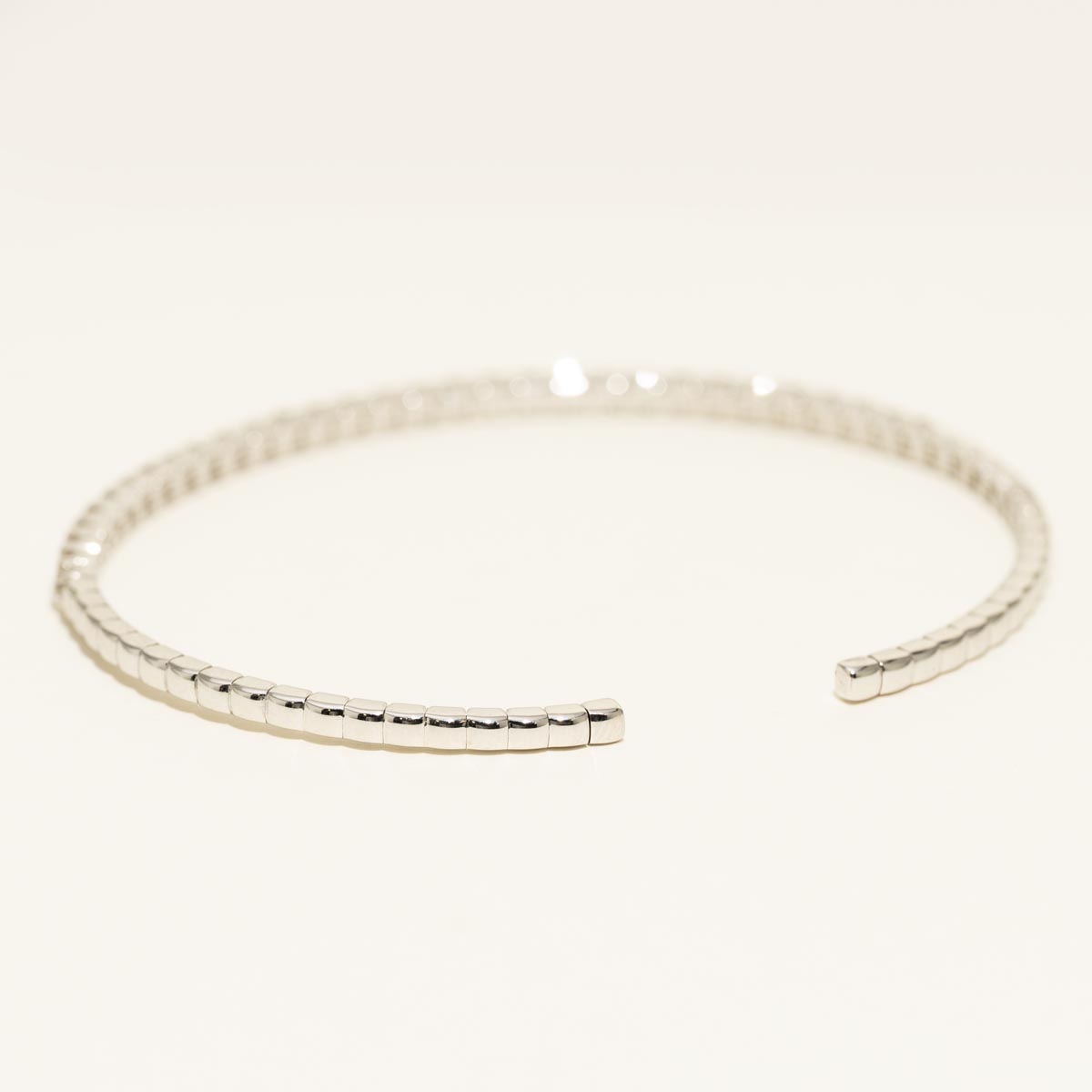 Diamond Bangle Bracelet in 14kt White Gold (1 1/2ct tw)
