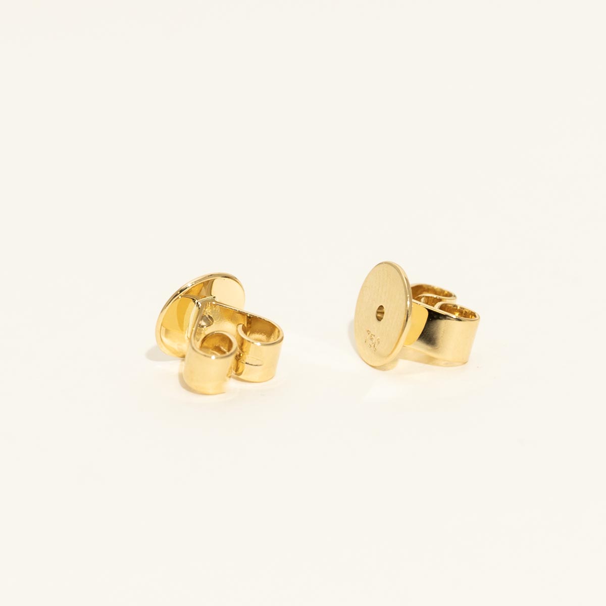 Diamond Bezel Drop Earrings in 18kt Yellow Gold (1ct tw)