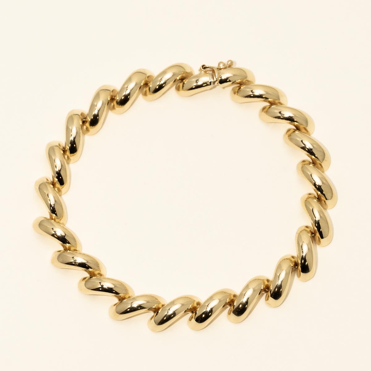 Estate San Marco Bracelet in 14kt Yellow Gold (7 inches)