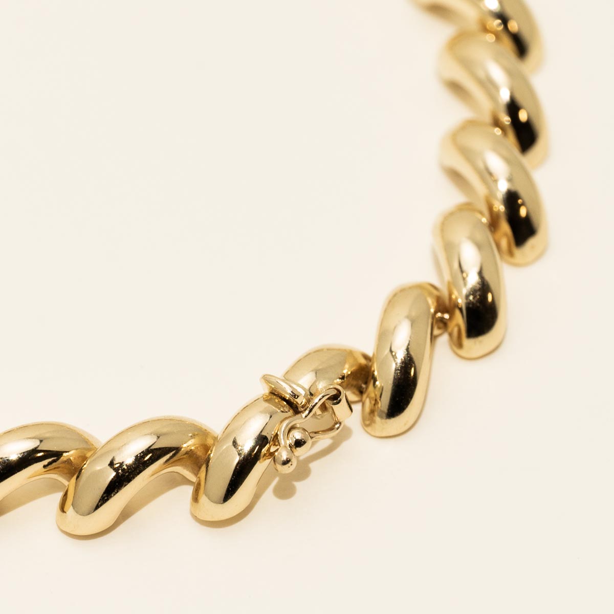Estate San Marco Bracelet in 14kt Yellow Gold (7 inches)