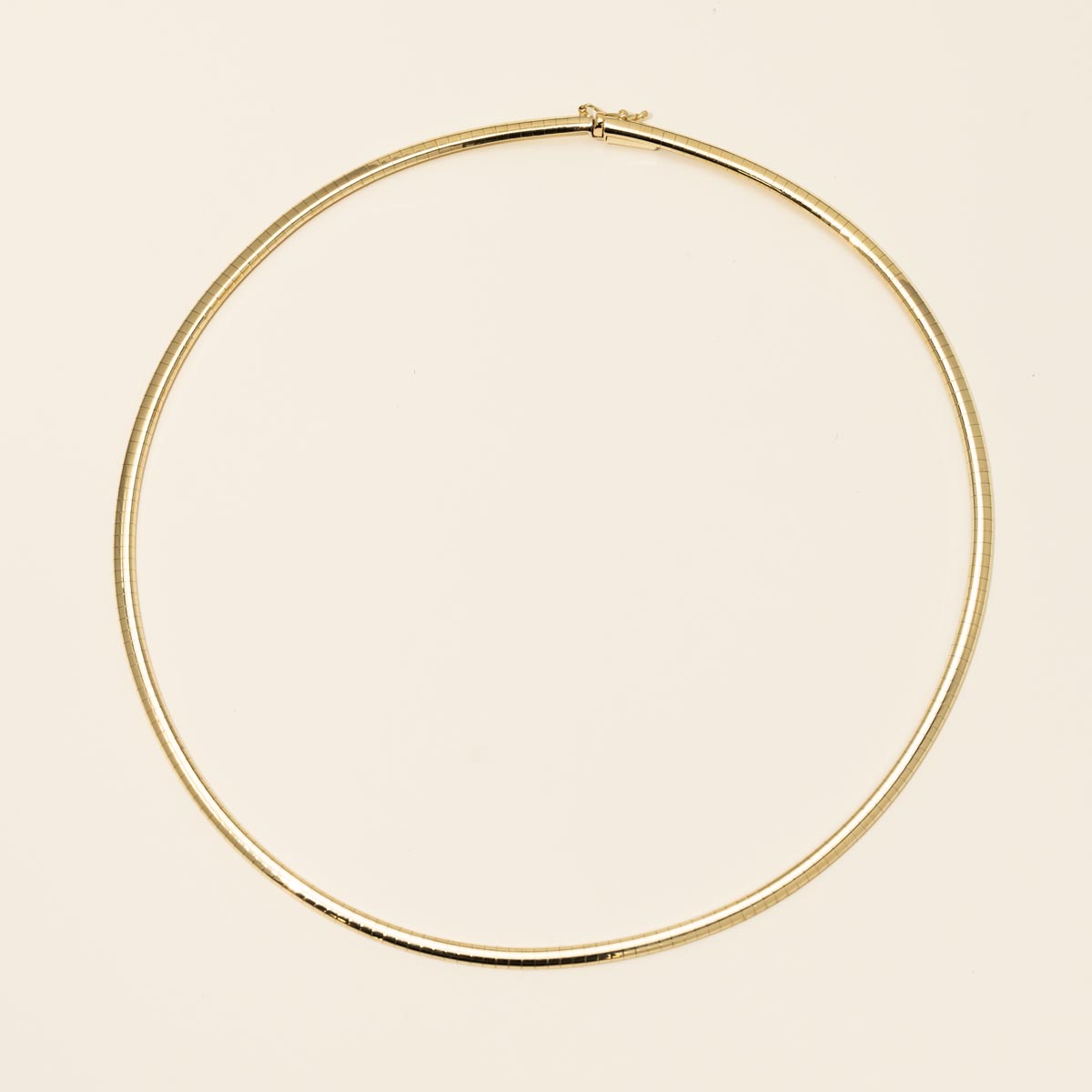 Estate Omega Chain in 14kt Yellow Gold (18 inches and 3.5mm wide)