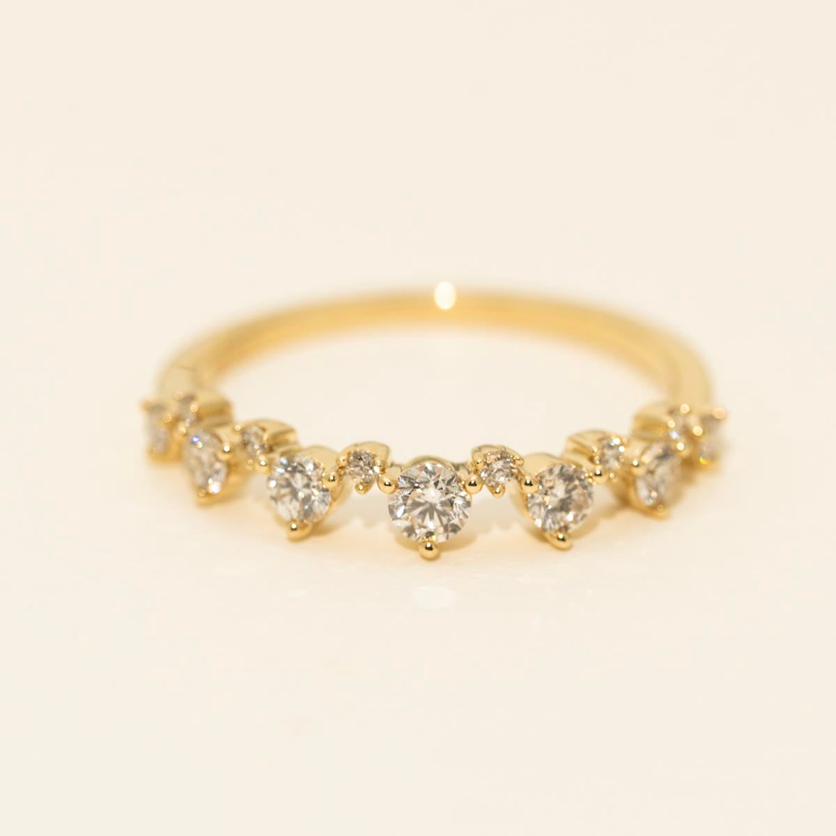 Diamond Band in 14kt Yellow Gold (3/8ct tw)