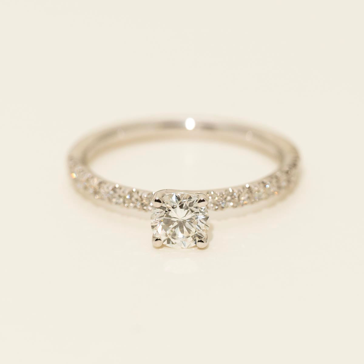Diamond Engagement Ring in 14kt White Gold (3/4ct tw)