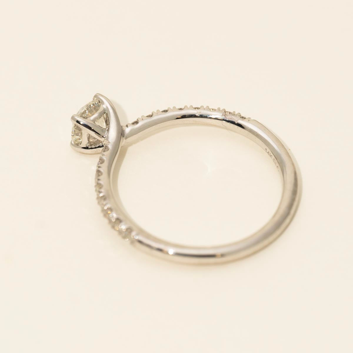 Diamond Engagement Ring in 14kt White Gold (3/4ct tw)