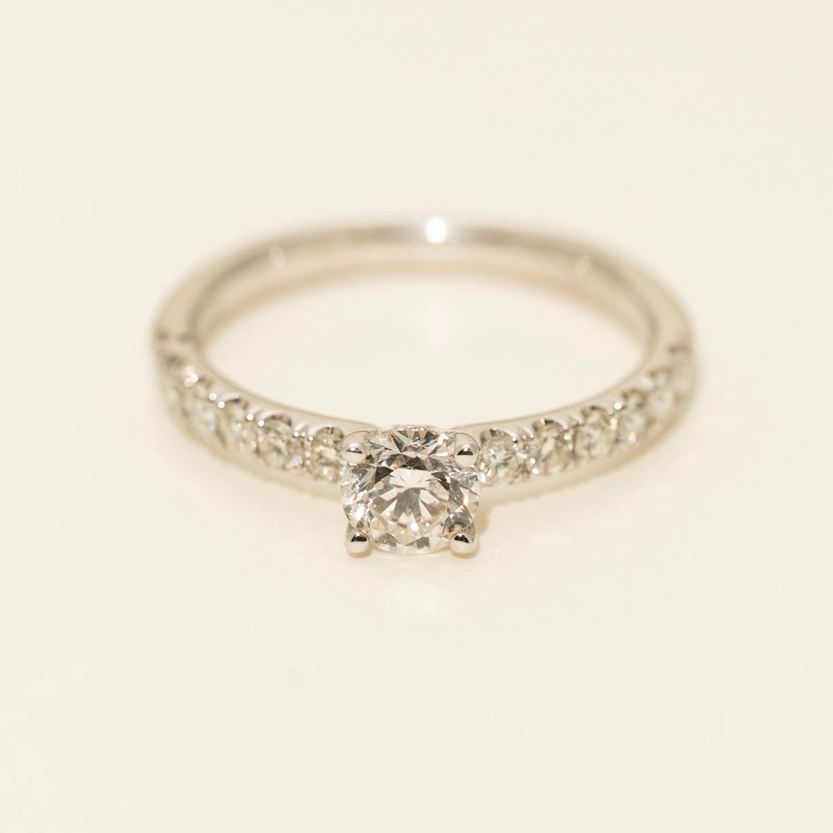 Diamond Engagement Ring in 14kt White Gold (3/4ct tw)