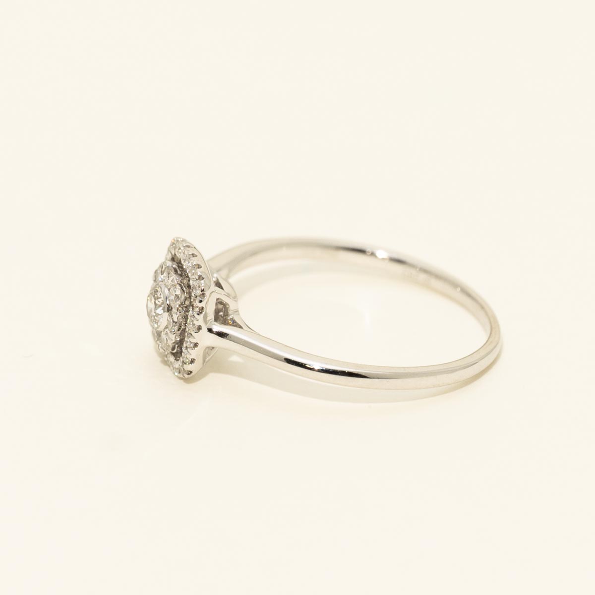 Estate Diamond Engagement Ring in 14kt White Gold (1/4ct tw)