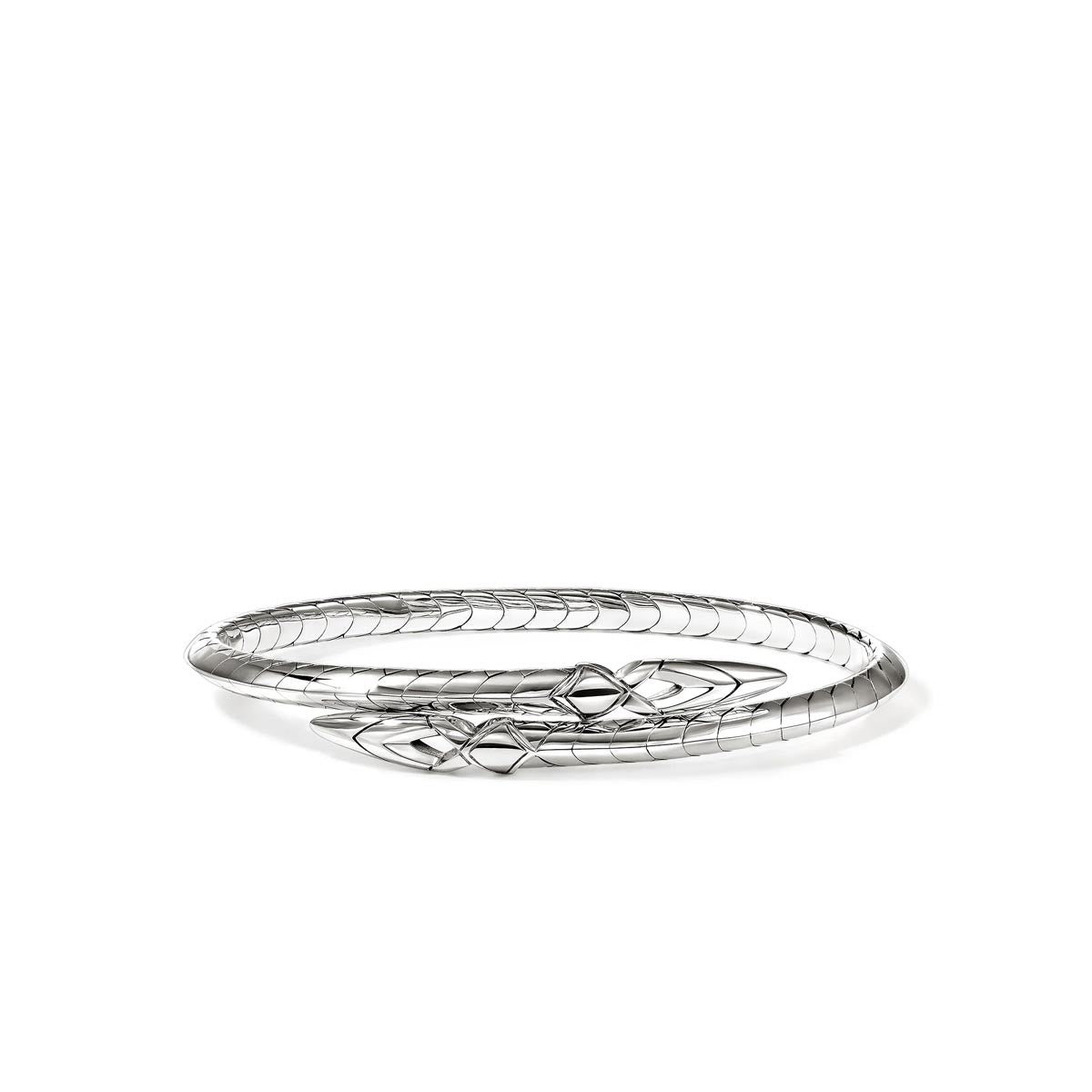 John Hardy Naga Bypass Cuff Bracelet in Sterling Silver