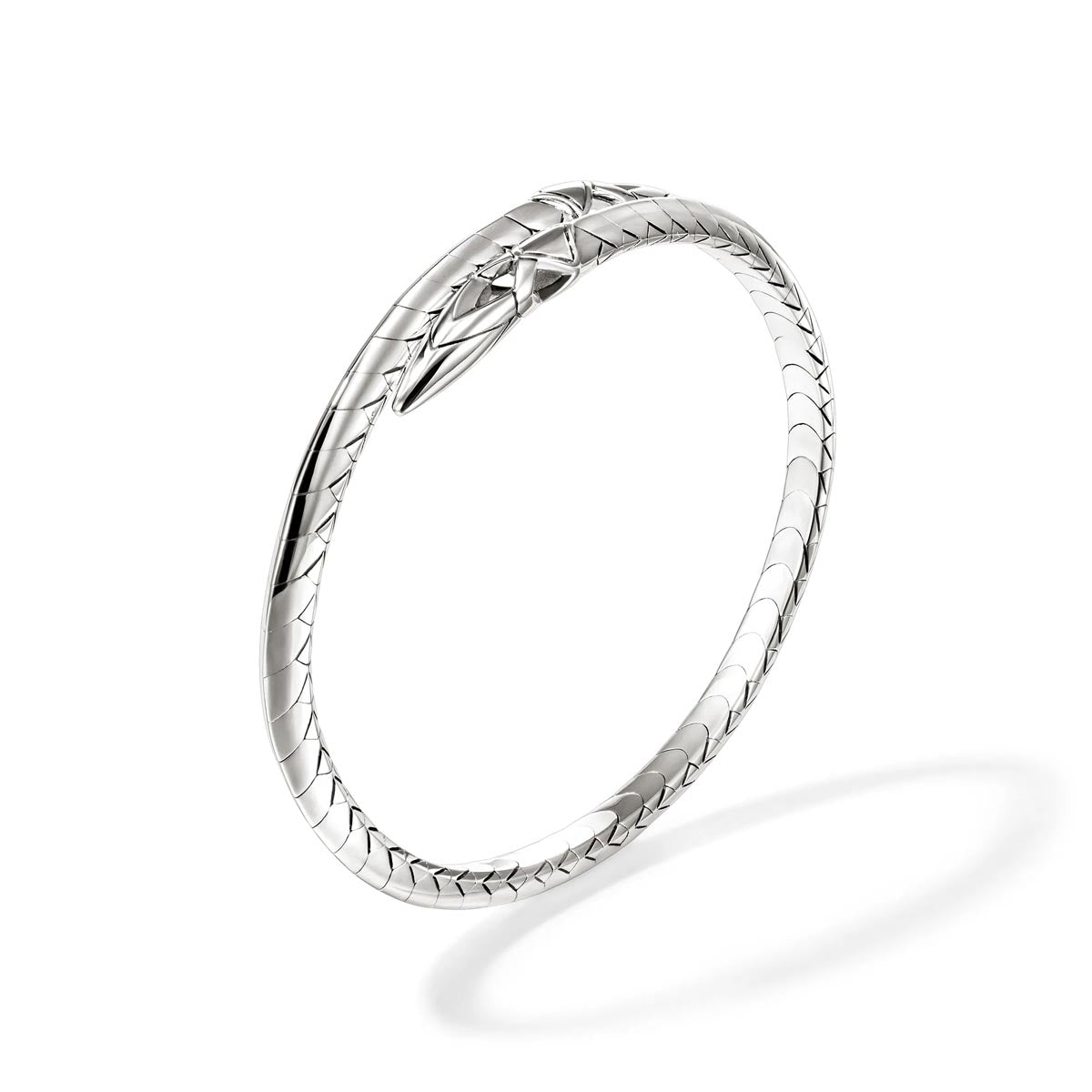 John Hardy Naga Bypass Cuff Bracelet in Sterling Silver