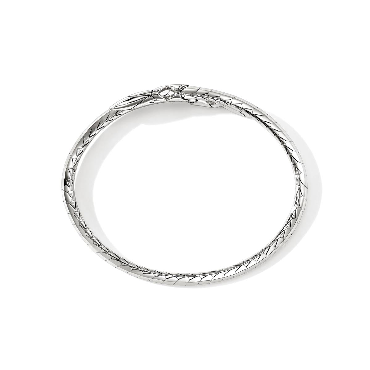 John Hardy Naga Bypass Cuff Bracelet in Sterling Silver