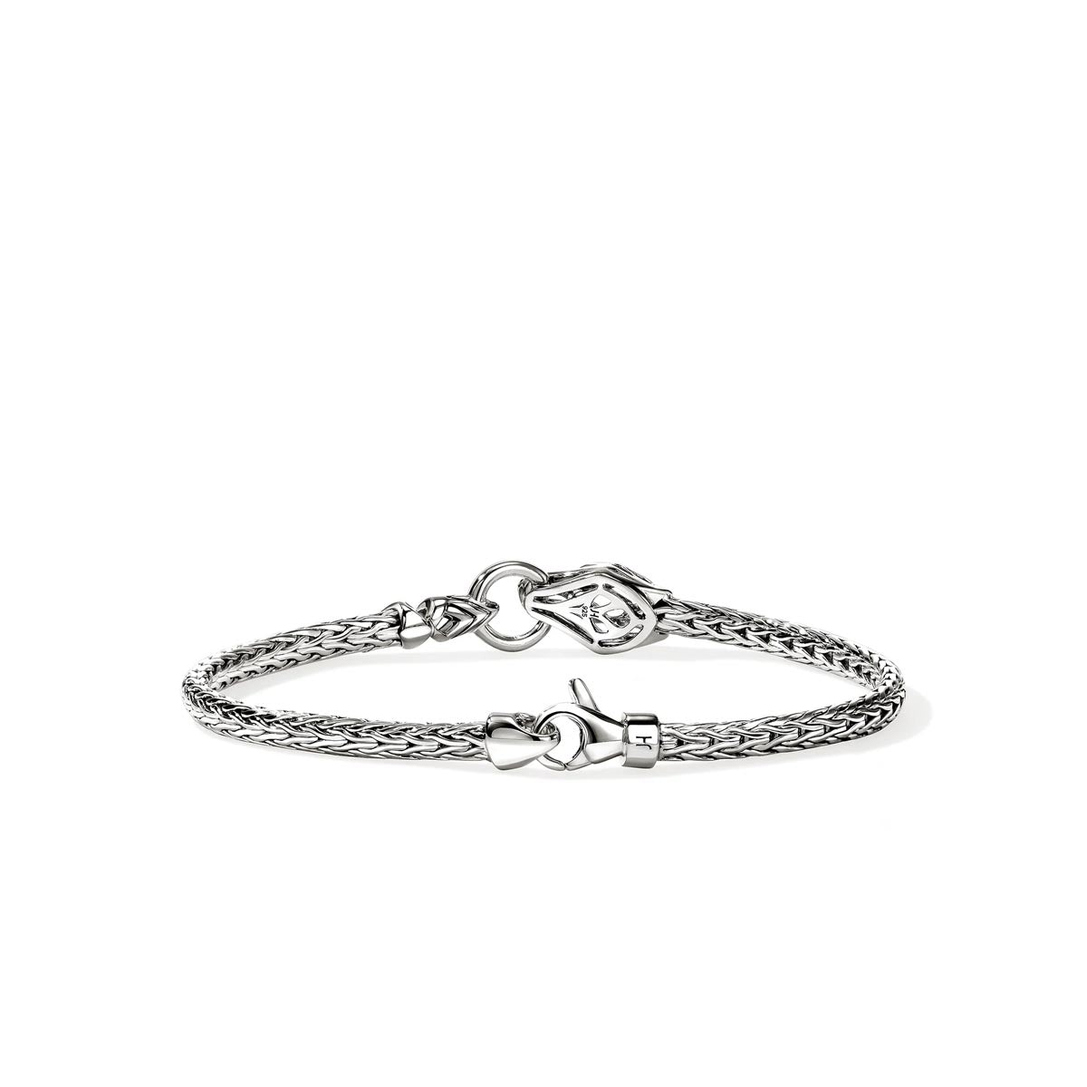 John Hardy Naga Sapphire Bracelet in Sterling Silver and 14kt Yellow Gold