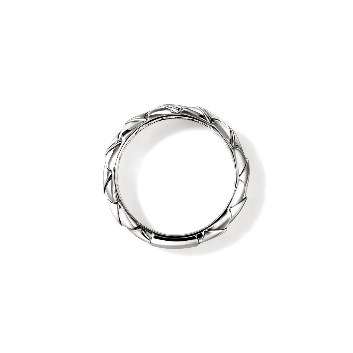 John Hardy Naga Hand Carved Ring in Sterling Silver