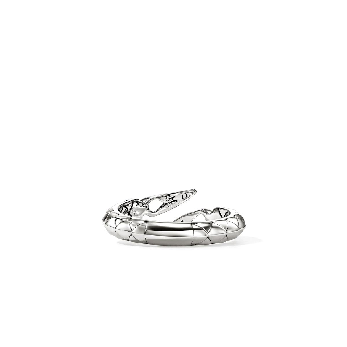 John Hardy Naga Diamond Ring in Sterling Silver (1/10ct tw)