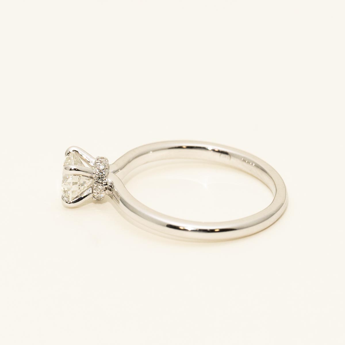 Estate Northern Star Diamond Engagement Ring in 14kt White Gold (5/8ct tw)