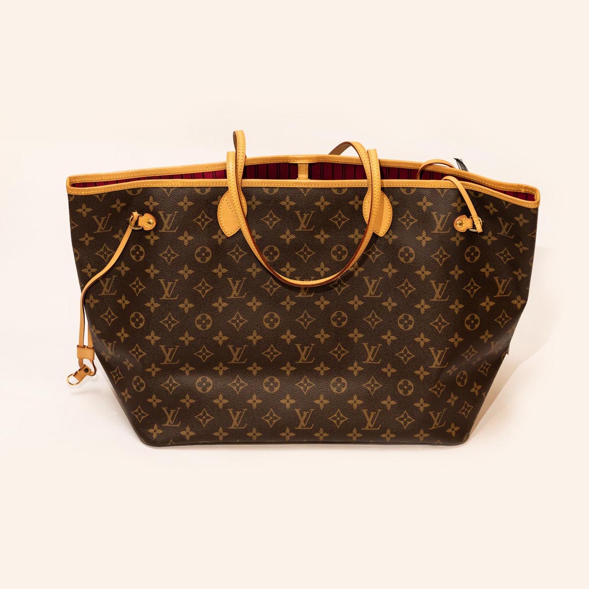 Pre Owned Louis Vuitton Monogram GM Canvas Neverfull Bag