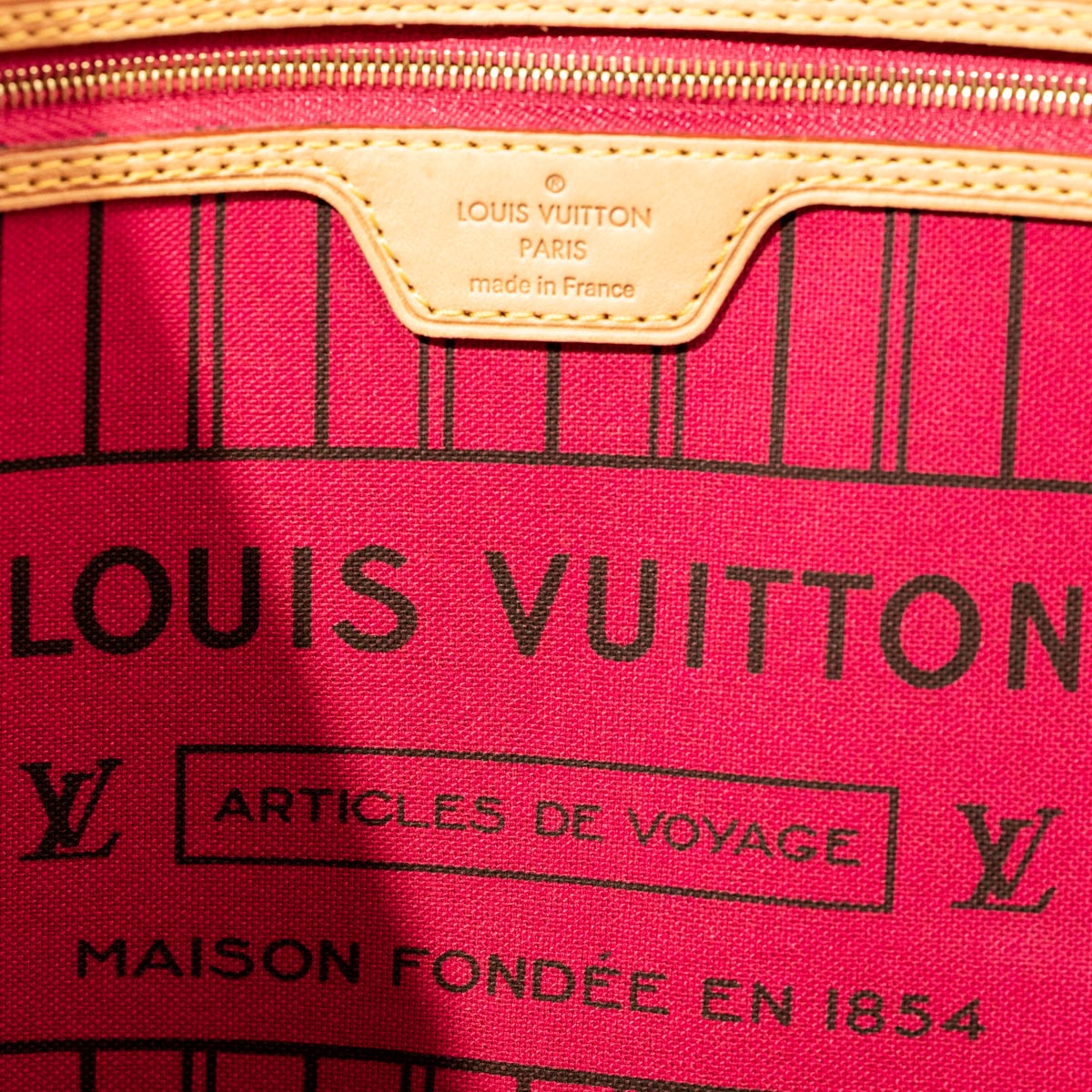 Pre Owned Louis Vuitton Monogram GM Canvas Neverfull Bag
